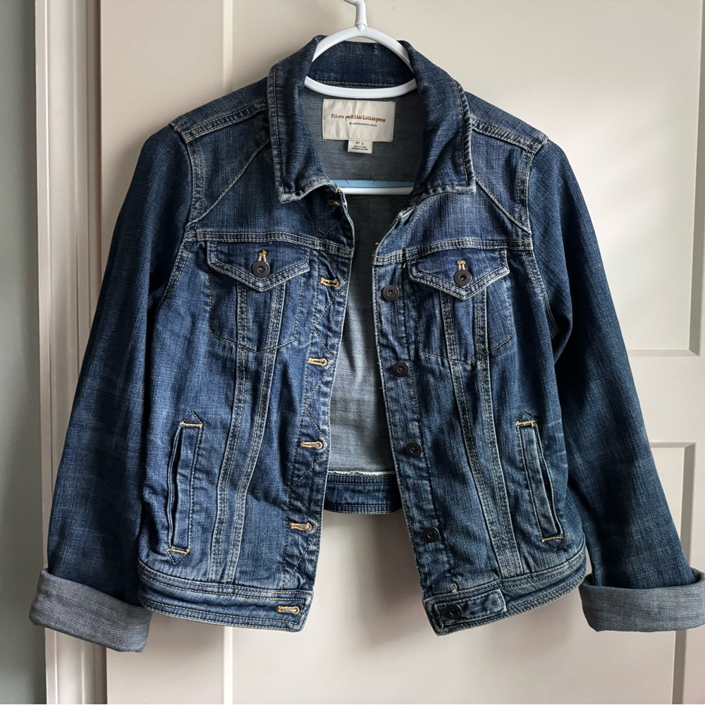 Pilcro cropped denim jacket